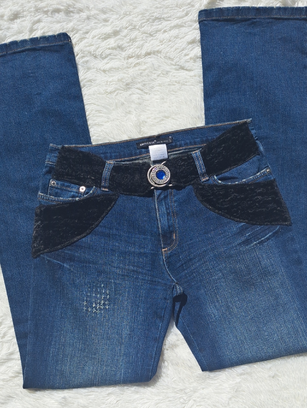 Rare Archival Amnesia Paris Concept Nouveau Jeans - NWOT Size 8 EU 40